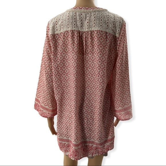 Weekend Susan Betro Pull-over Tunic Top Size Large - Picture 3 of 10